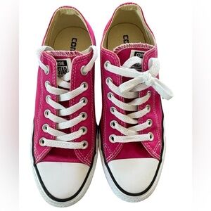 Converse Chuck Taylor All Star Low Top Sneakers - Pink Mens Sz 5 - Women’s Sz 7